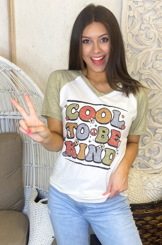 Retro Cool to be Kind V-Neck