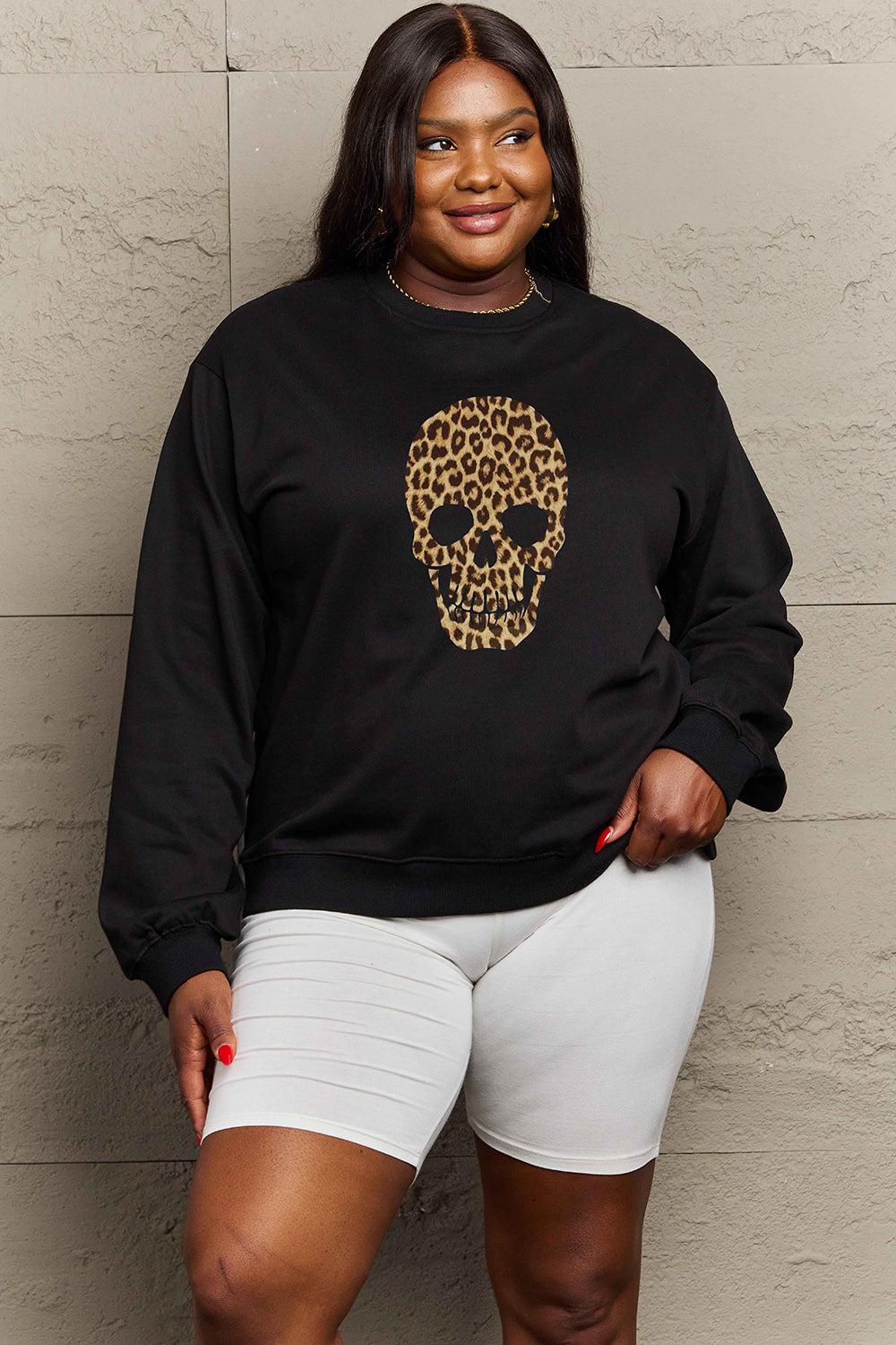 Drop Shoulder Graphic Sweatshirt