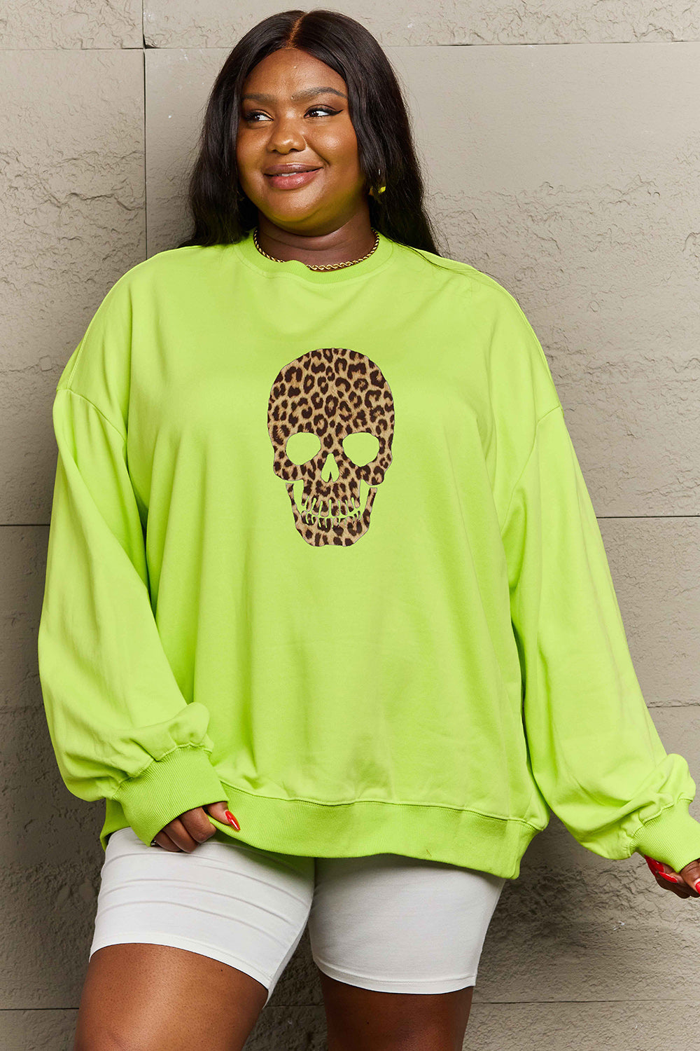 Drop Shoulder Graphic Sweatshirt